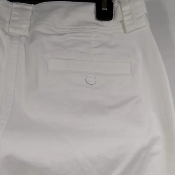 Gitano White Rolled Cuff Capri Size 12 CLEAN! - Picture 7 of 11
